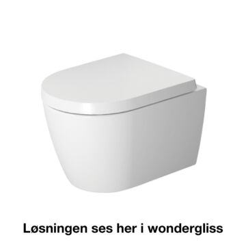 Duravit Me by Starck Compact, Almindelig hvid