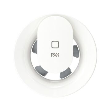 Pax Calima® Fuldautomatisk badeværelsesventilator, Hvid