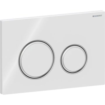 Geberit Sigma50, Rund, Krom detaljer, flere farver