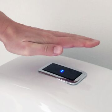 Ifö Spira toilet med Ifö skylleknap