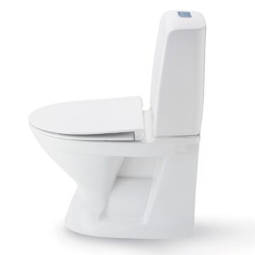 Ifö Spira toilet med Pressalit sæde