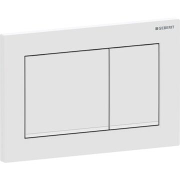 Geberit Omega 20, Kantet, betjeningsplade, flere farver